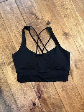 lululemon athletica Black Strappy Sports Bra